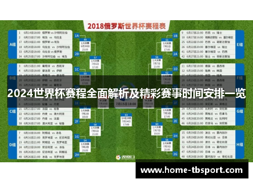 2024世界杯赛程全面解析及精彩赛事时间安排一览